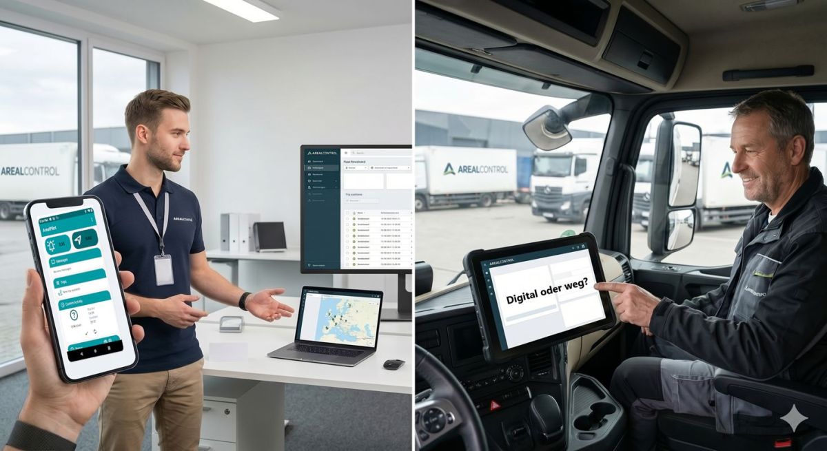 AREALCONTROL digitalisiert und automatisiert mit modularer Mobility Suite. (© AREALCONTROL GmbH)