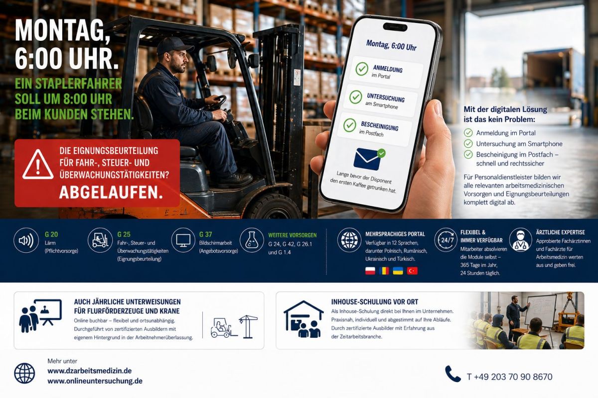 DZA GmbH - Deutsches Zentrum für Arbeitsmedizin (© Zaremba International Holdings GmbH)