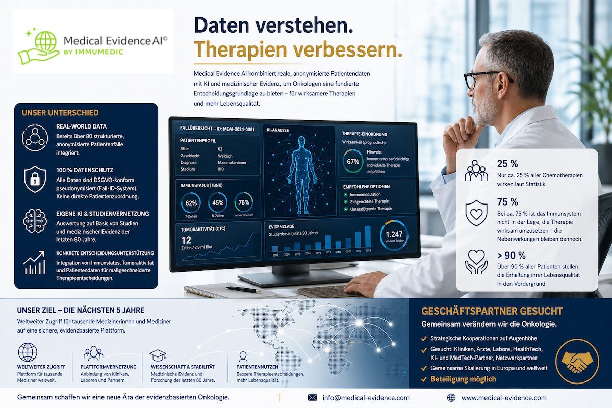 medical evidence ai - IMMUMEDIC (© IMMUMEDIC Limited/ Andreas Rach)