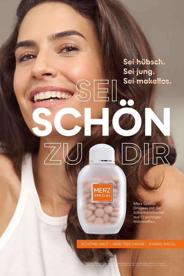 Kampagnenmotiv Merz Spezial 