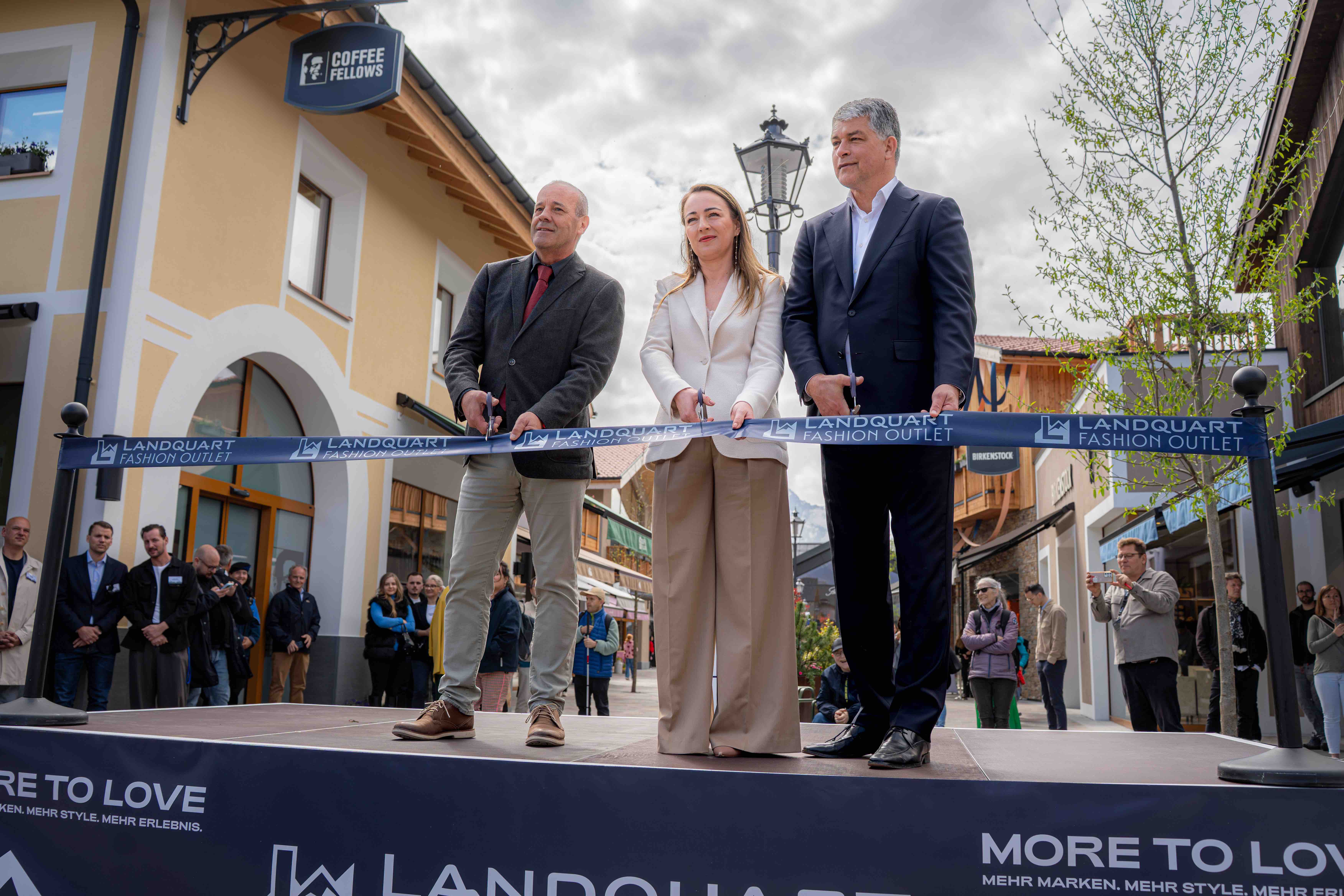 Event zur Erweiterung des Landquart Fashion Outlet (Foto: time change)