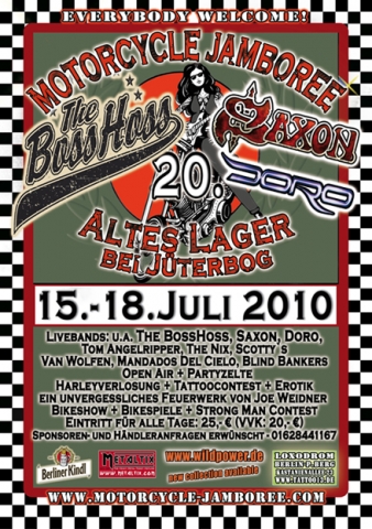 20. Jubiläum des jährlichen Motorcycle Jamboree 20. Jubiläum des jährlichen Motorcycle Jamboree
