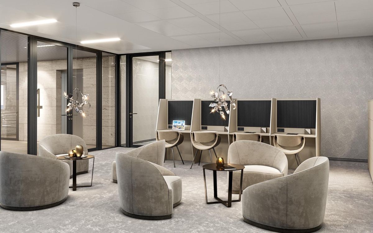 Moderne Coworking-Fläche im COLLECTION Business Center Berlin  (© COLLECTION Business Center)