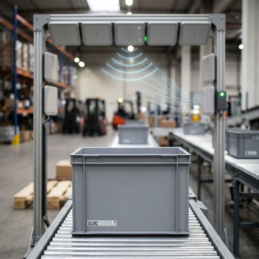 Das PMG OnMould RFID-Label ermöglicht hier eine durchgängige Datenerfassung & schafft die Grundlage (© )