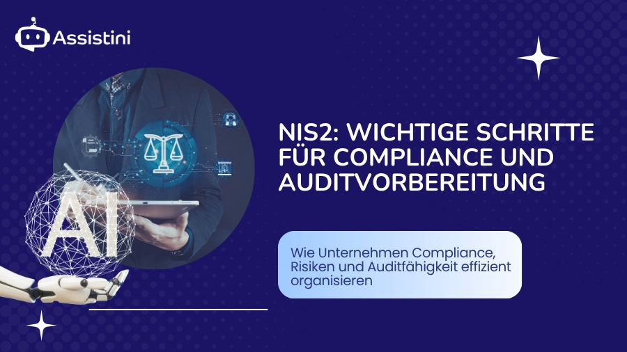 Auditvorbereitung für NIS2-Compliance ist 2026 mit KI (Die Bildrechte liegen bei dem Verfasser der Mitteilung.)