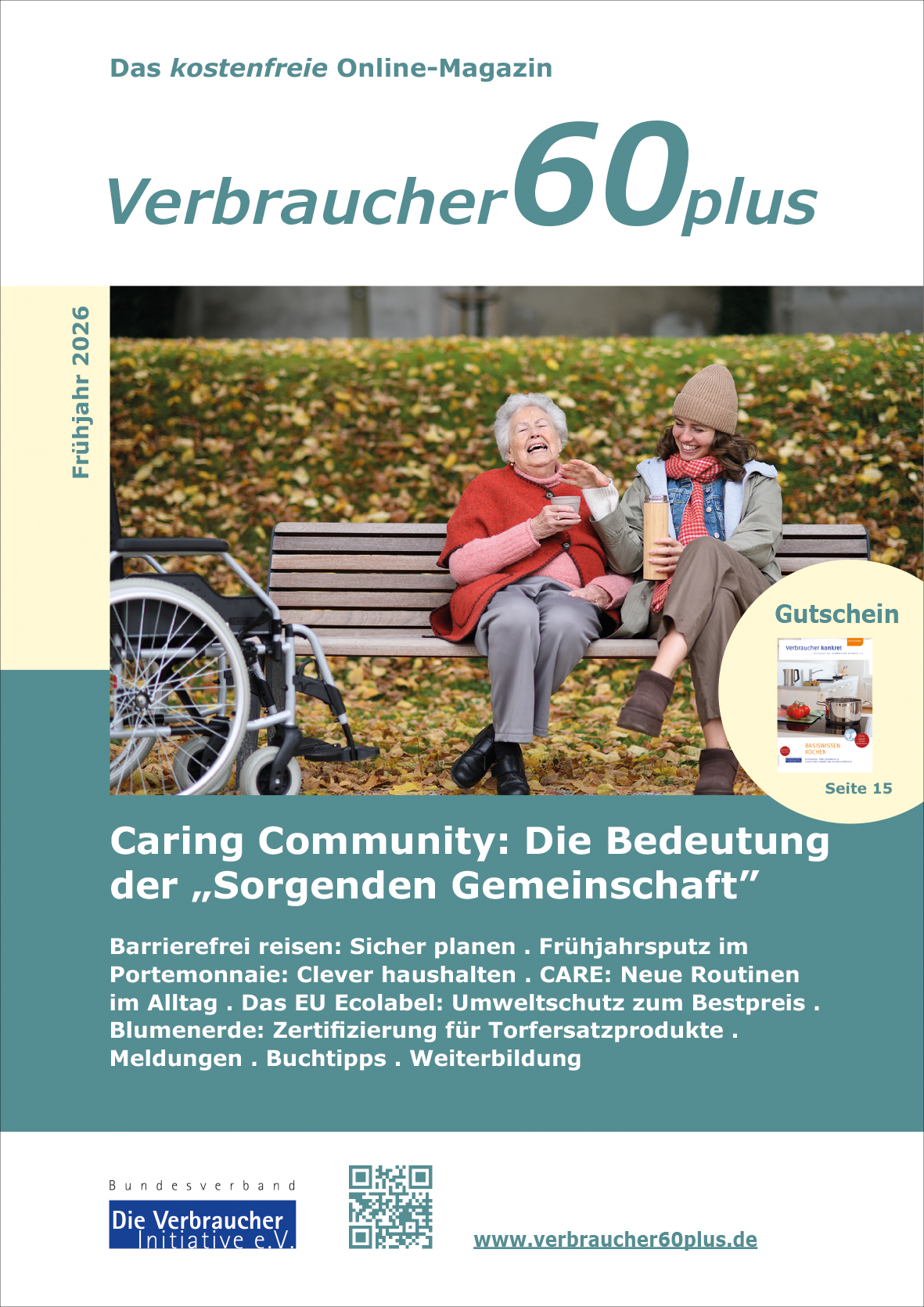Titelbild Online-Magazin"Verbraucher60plus" (Die Bildrechte liegen bei dem Verfasser der Mitteilung.)