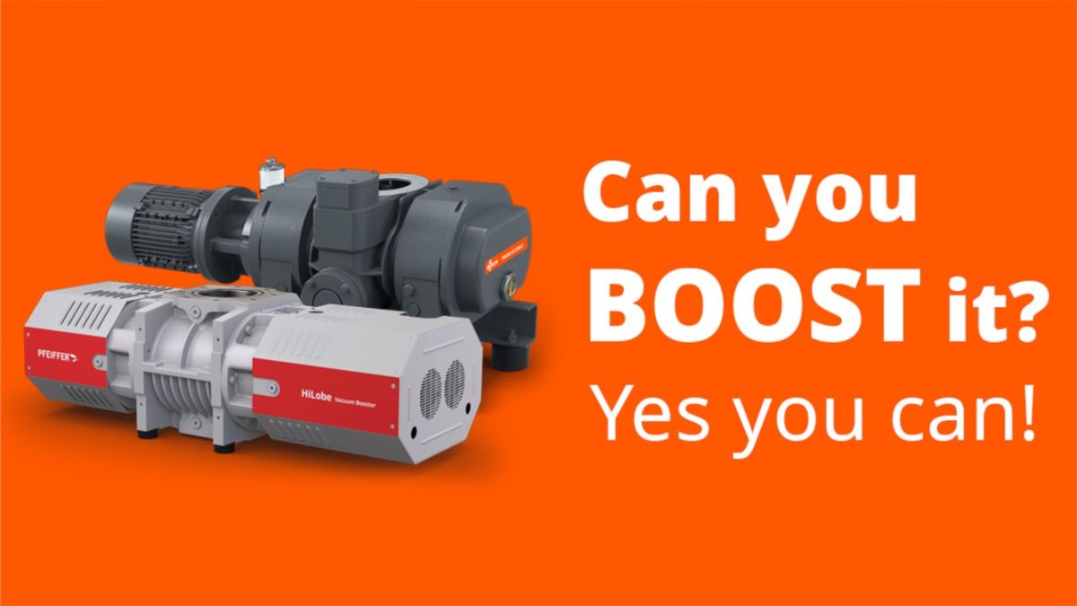 Vakuum-Booster von Busch Vacuum Solutions und Pfeiffer Vacuum+Fab Solutions (© Busch Group)