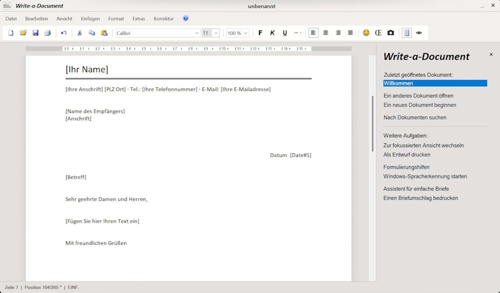 Write-a-Document 7.0