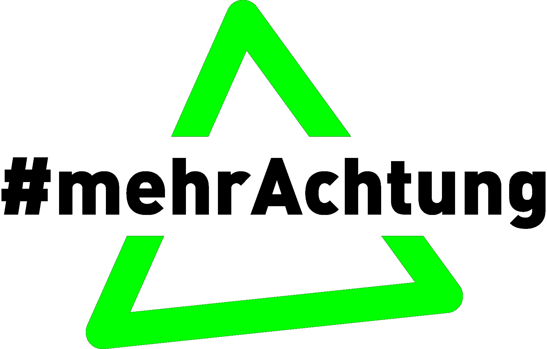 Der BBM ist Partner der bundesweiten Kampagne #mehr Achtung des Bundesministeriums für Verkehr. (Bildquelle: Bundesministerium für Verkehr)