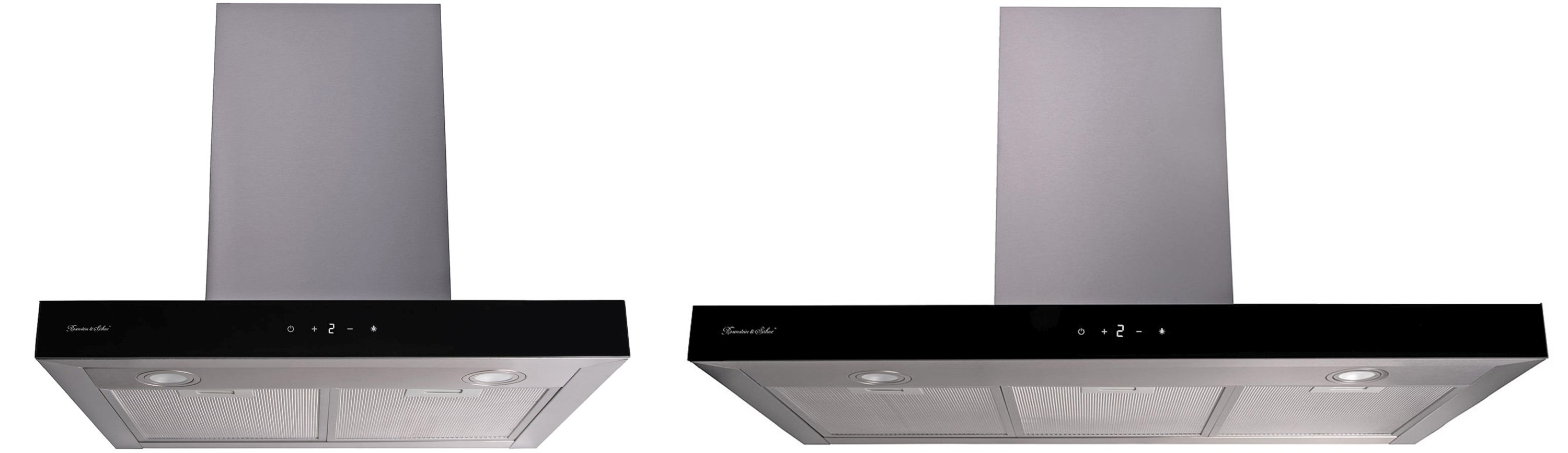 Rosenstein& Söhne Dunstabzugshaube DAH-100, 60 cm,90 cm, Umluft/Abluft, Licht, www.pearl.de (Die Bildrechte liegen bei dem Verfasser der Mitteilung.)