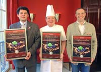 Die neuen Saft-Sommeliers Enrique Armijo, Jean Dumaine und Volker Lehnertz (v.l.) Die neuen Saft-Sommeliers Enrique Armijo, Jean Dumaine und Volker Lehnertz (v.l.)