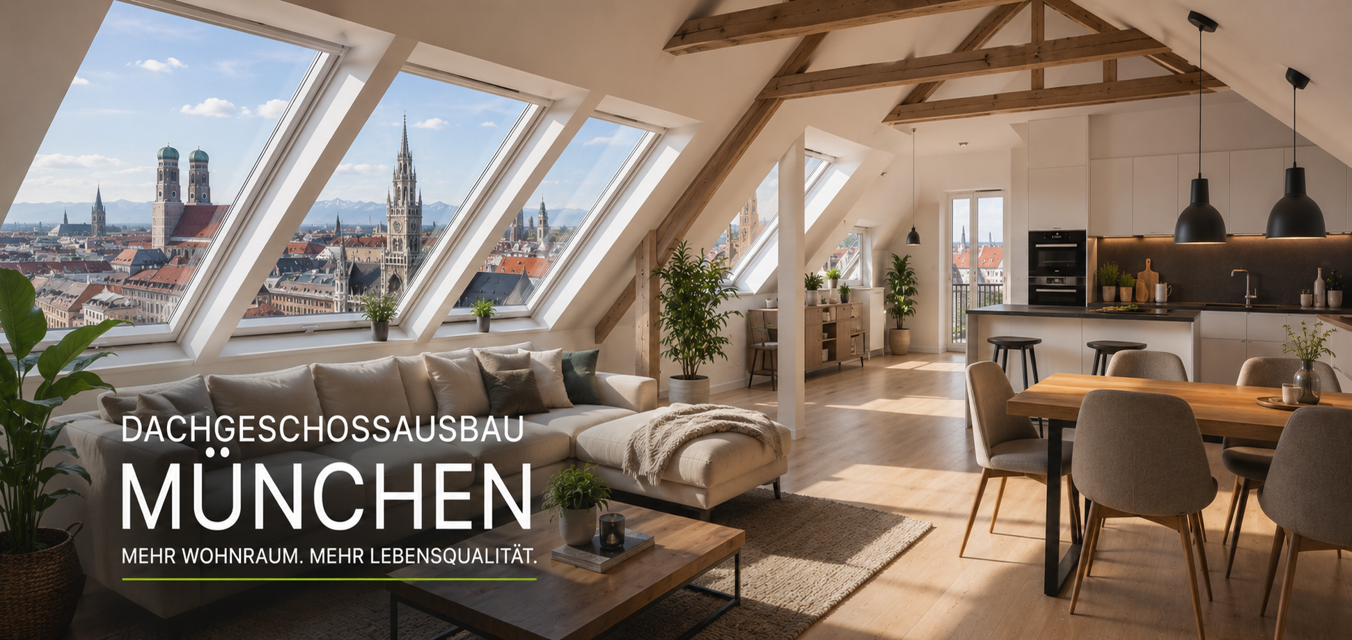 einfach neuen Wohnraum schaffen