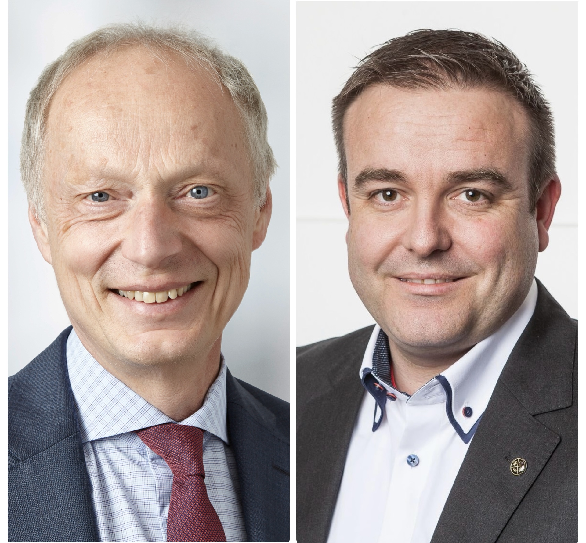 v.l.n.r.: Uwe Thomsen, Michael Klotz (Die Bildrechte liegen bei dem Verfasser der Mitteilung.)