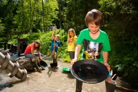 Goldwaschen Kinder 