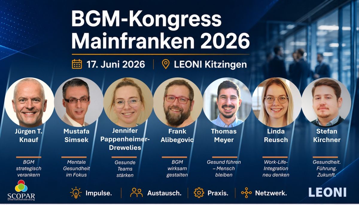 BGM und Personalverantwortliche treffen sich im Herzen von Deutschland (© SCOPAR)