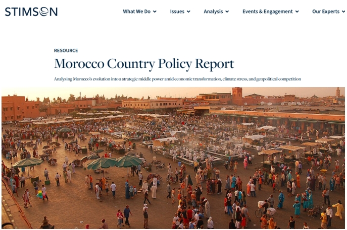 https://www.stimson.org/2026/morocco-country-policy-report (Die Bildrechte liegen bei dem Verfasser der Mitteilung.)
