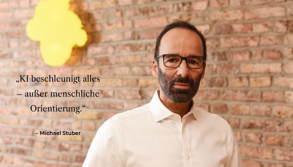 Kultur- und Führungsforscher Stuber über den Tech-Fortschritt in Unternehmen (© Ungleich Besser, Foto: Anja Viering)