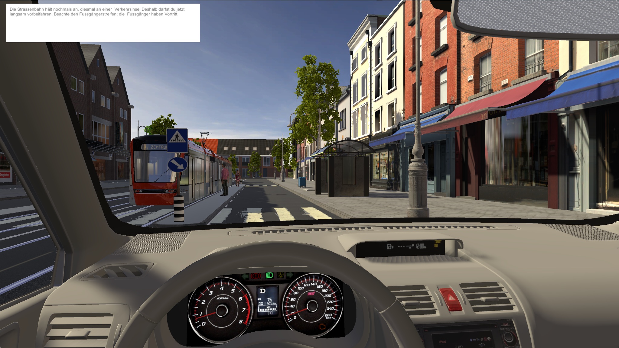 e.driver App mit Theoriefragen und 3D Fahrsimulator für die Auto Theorieprüfung
