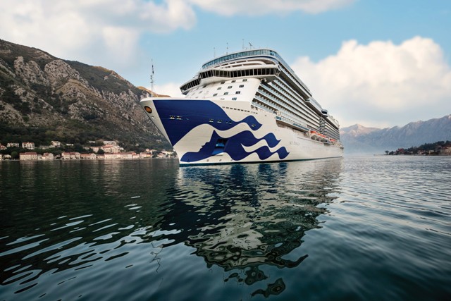 Princess (hier die Sky Princess) offeriert mit 