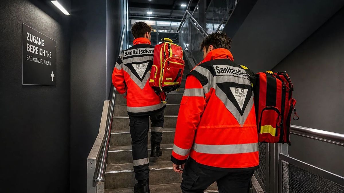 Sanitätsdienst München bei Veranstaltung mit medizinischer Absicherung vor Ort (© )