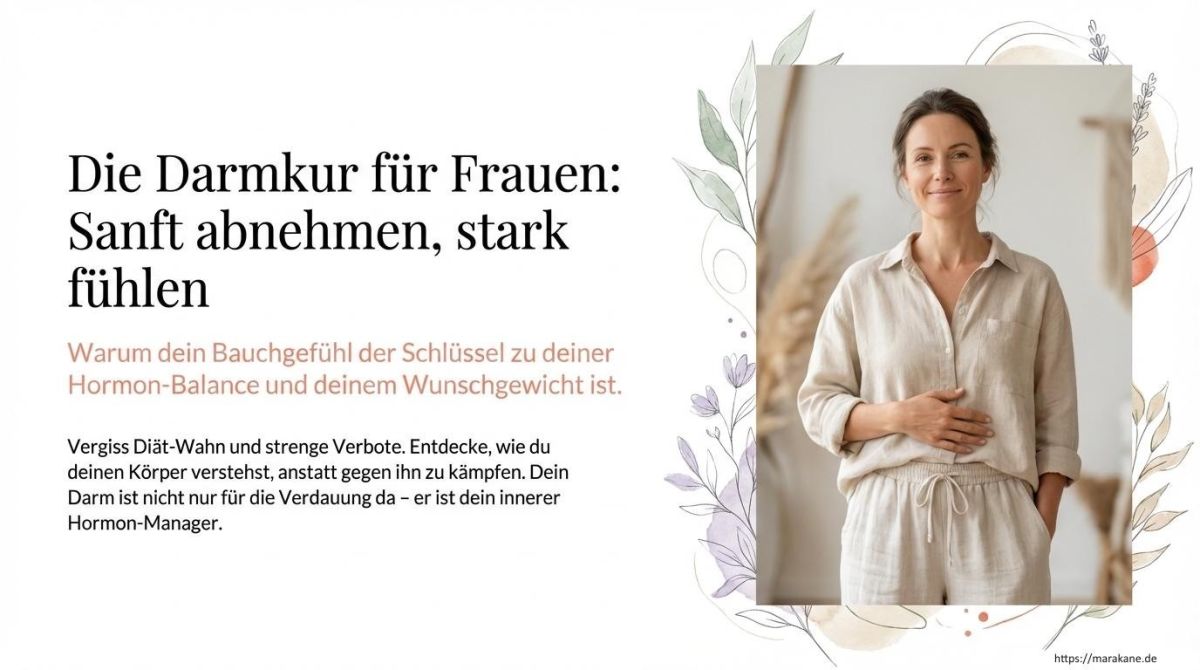 Warum der Darm für Frauen das fehlende Puzzleteil zum Wohlfühlgewicht ist (© MARA KANE)