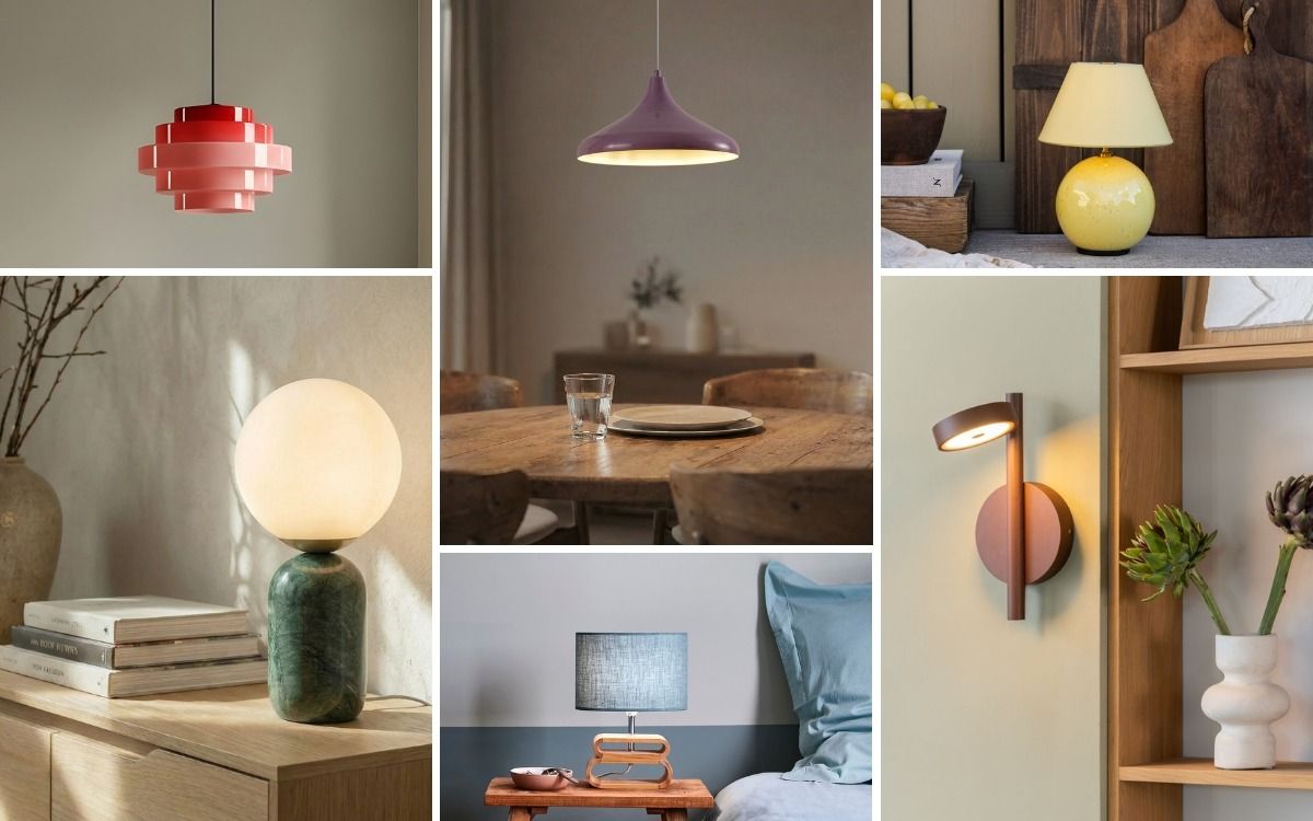 Diese Trendfarben bringen Abwechslung in die Leuchtenkollektionen  (© Lampenwelt.de)