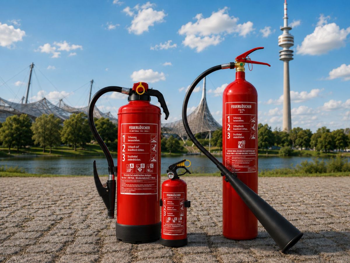 Brandschutzhelfer Ausbildung Bayern mit Feuerlöschertraining im Betrieb (© )