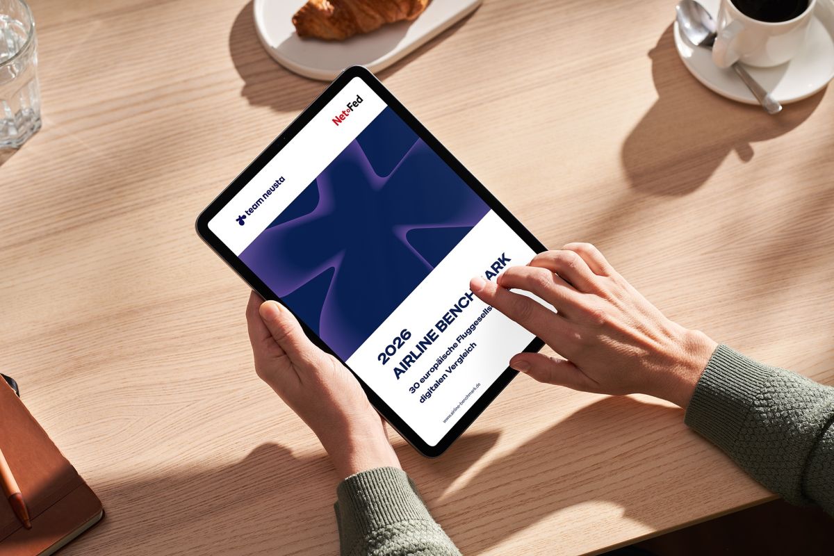 Der neue Airline Benchmark 2026 (© team neusta)
