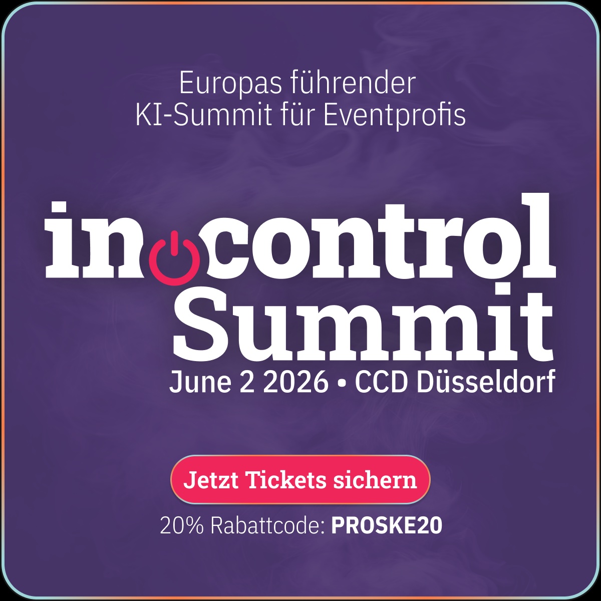 Der inControl Summit findet in Düsseldorf statt (Illustration: Proske)