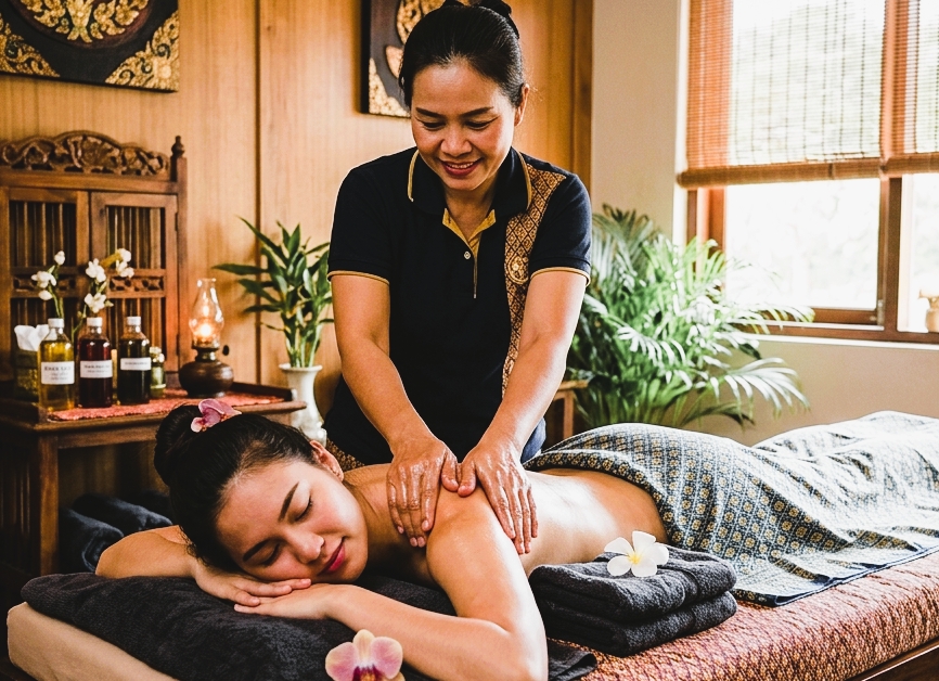 Sommerliche Entspannung bei Kitty’s Thai Massage Stuttgart. (Die Bildrechte liegen bei dem Verfasser der Mitteilung.)