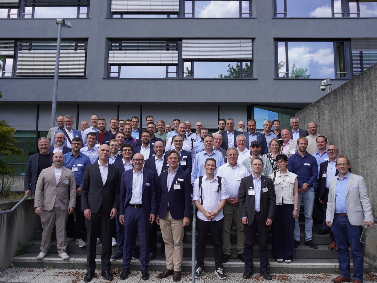Teilnehmende aus Forschung, Industrie& Anwendung beim 2. Darmstädter Tag der Sensorik in Darmstadt. (Die Bildrechte liegen bei dem Verfasser der Mitteilung.)