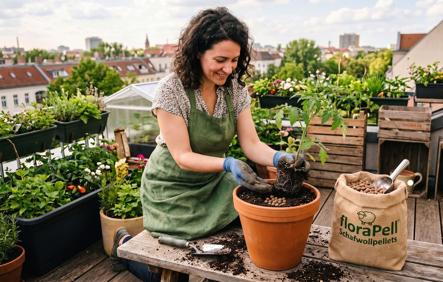 Nachhaltige Düngelösung für Balkon und Dachgarten