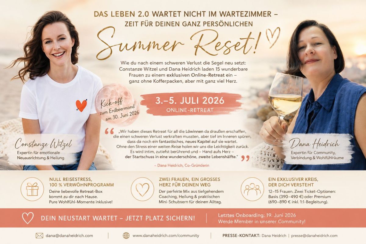 Das Leben 2.0 wartet nicht auf dich, du holst es dir! (© Dana Heidrich)