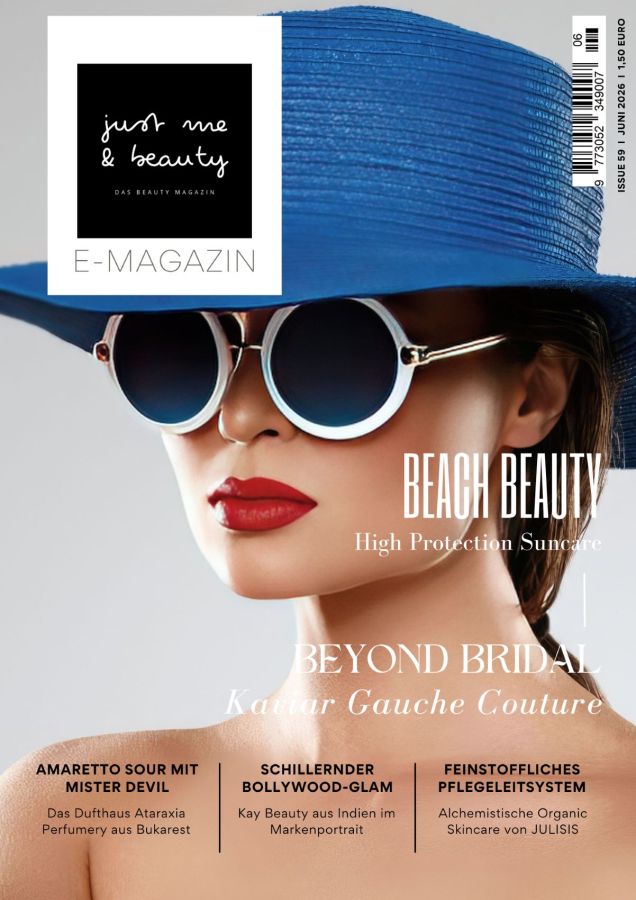 Sommerliche Jubiläumsedition im flexiblen Leser-Abo (© just me & beauty - Das Beauty Magazin)