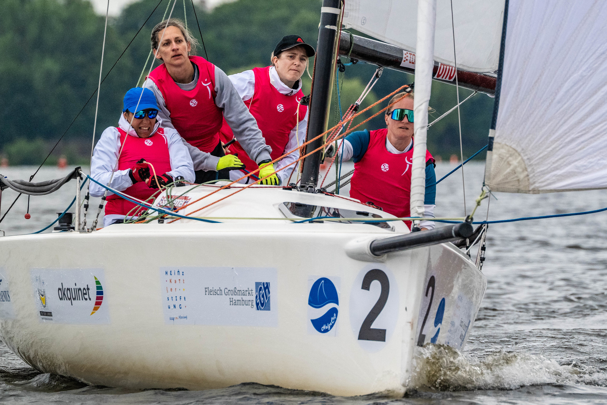 Siegercrew J/70 - Silke Basedow und ihre Crew