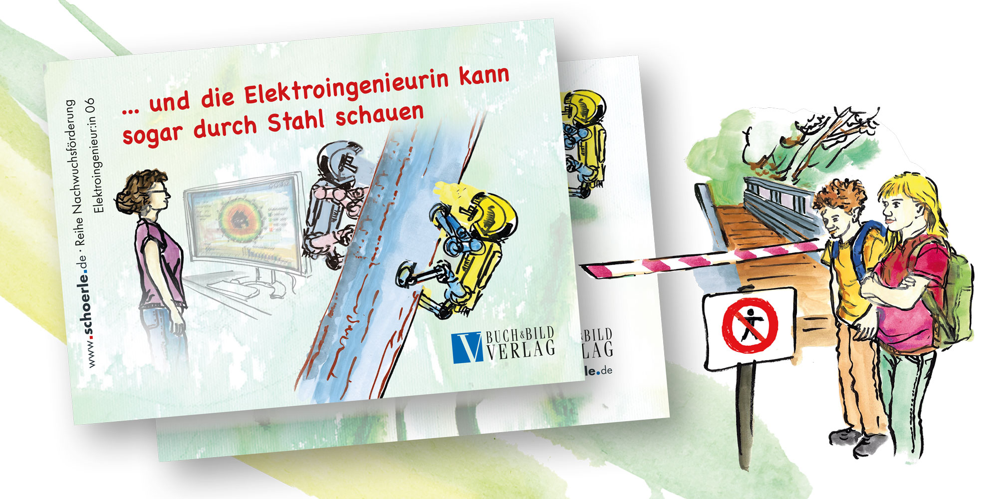 Das Impulsbuch zur E-Technik und Roboter. DIAN6 Querformat.
