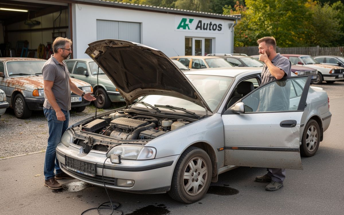 Ak Autos kauft ihr Fahrzeug auch mit Defekt (© )