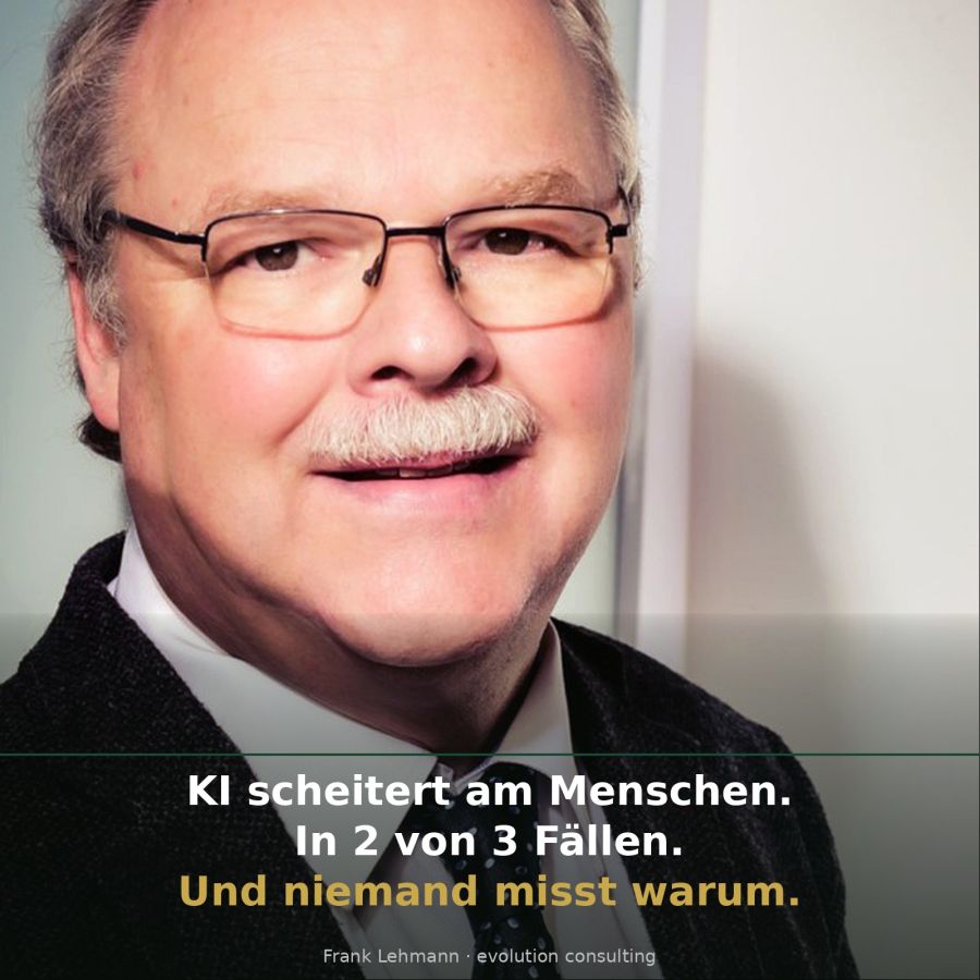 Frank Lehmann, evolution consulting: 