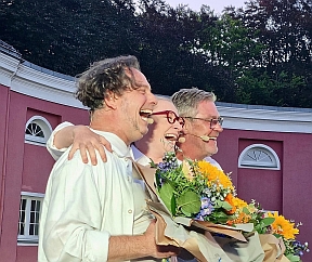 v.li. Sascha von Zambelly, Susanne von Zambelly und Michael Müller; (c) Uwe Muth/Sensitive Colours