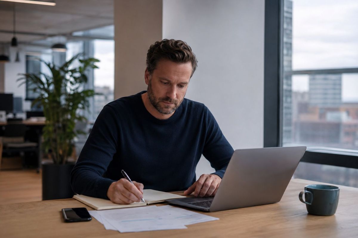 Zwischen Laptop und offenen Fragen: KI macht berufliche Orientierung zur aktiven Entscheidung.