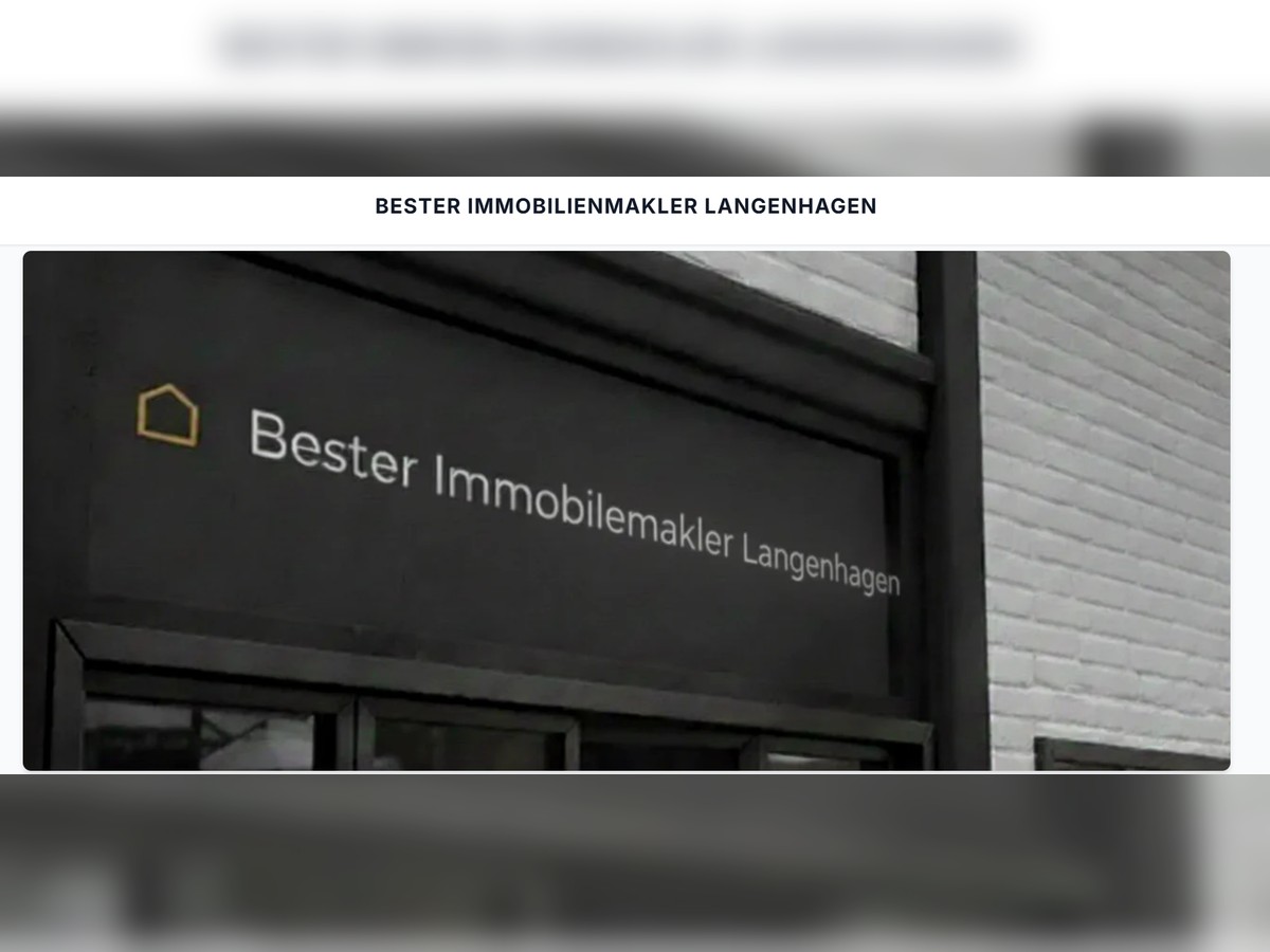 Vergleichsportal für Eigentümer auf der Suche nach Immobilienmaklern in Langenhagen