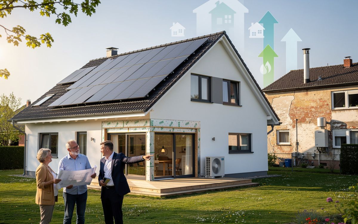 Modernisieren mit Förderung: Das Gebäudemodernisierungsgesetz stellt dafür wichtige Weichen. (© )