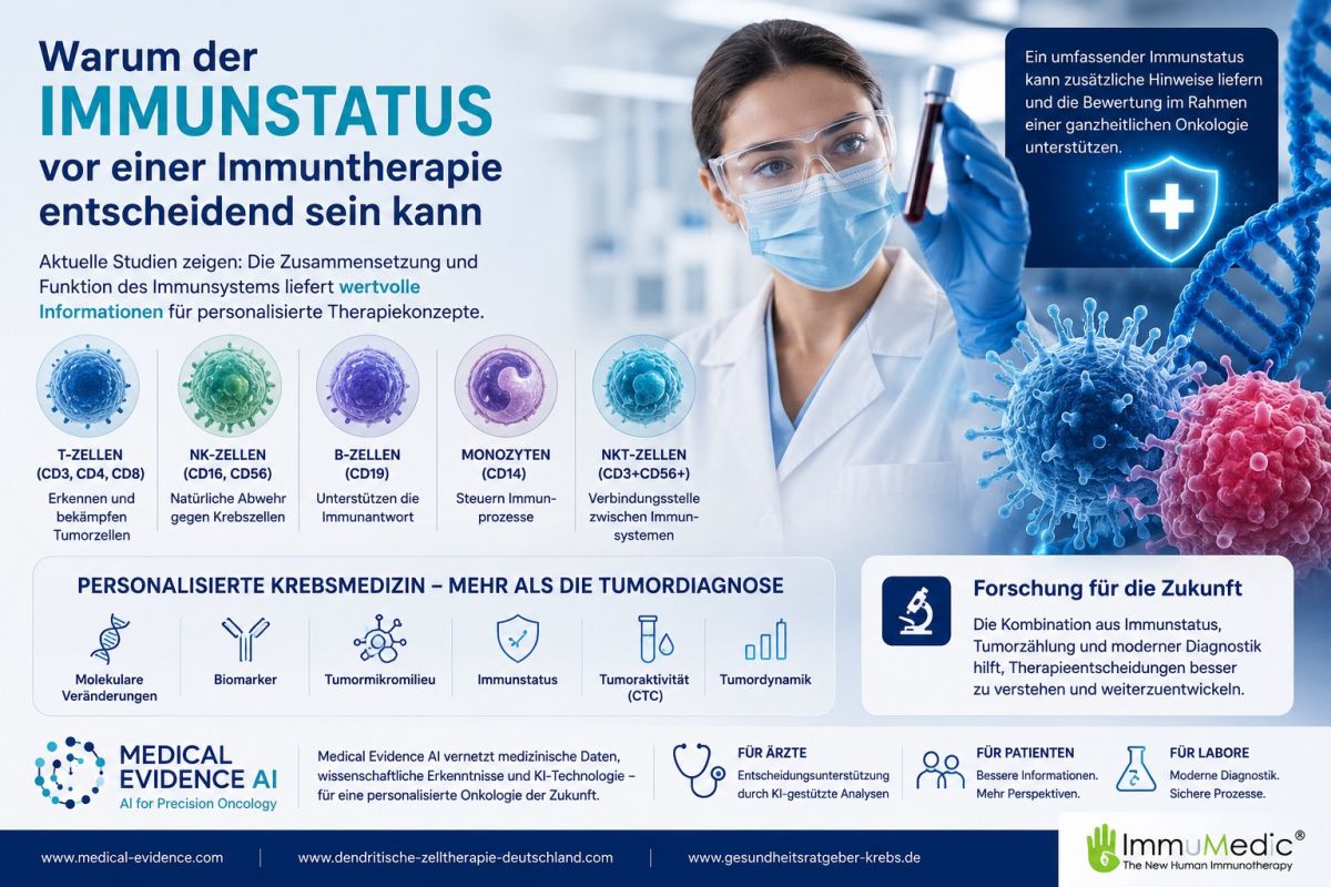 Warum der Immunstatus vor einer Immuntherapie entschend sein kann? (© IMMUMEDIC Limited/ Andreas Rach)