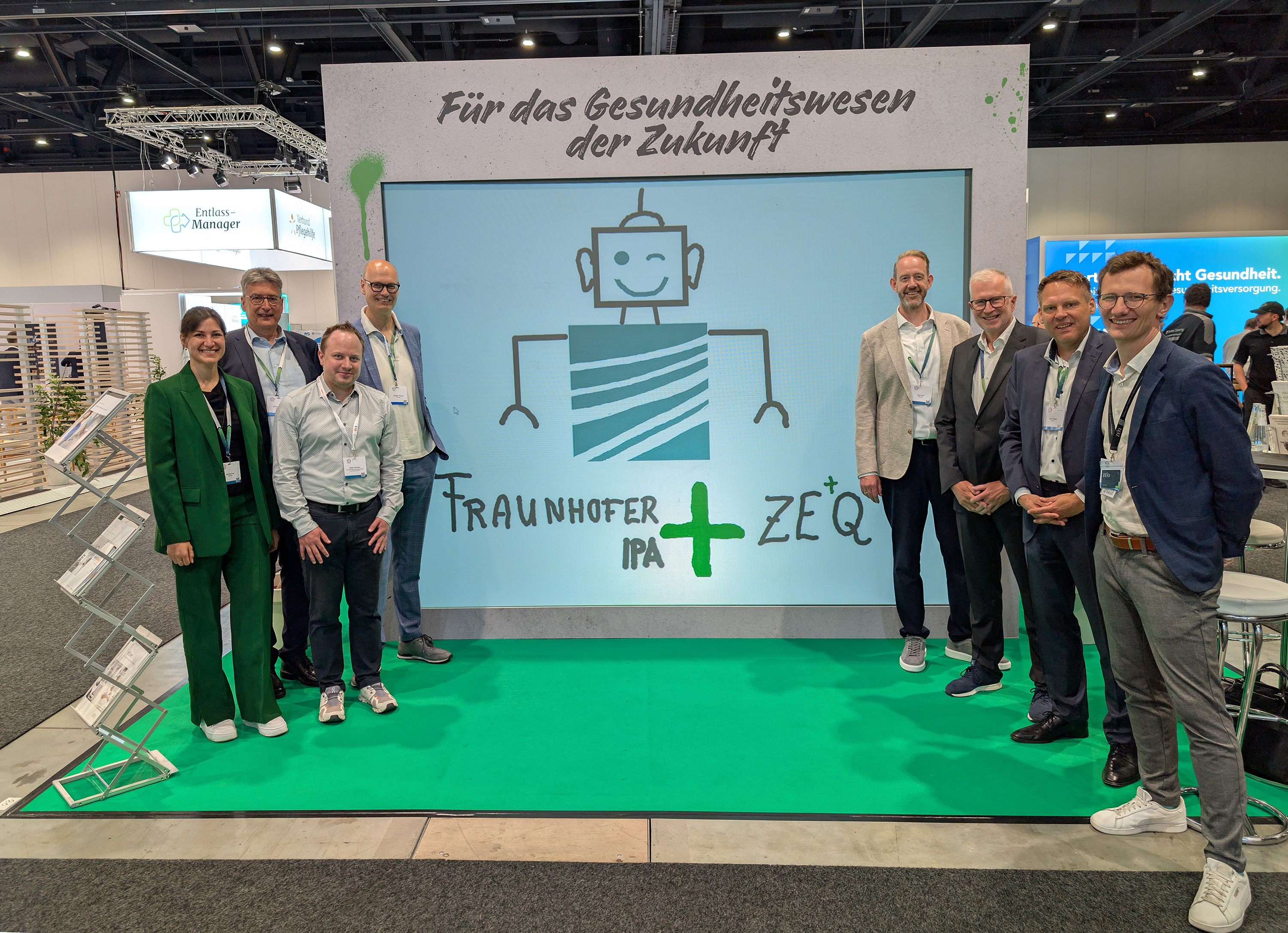 Das Fraunhofer IPA und ZEQ arbeiten jetzt strategisch zusammen. © ZEQ