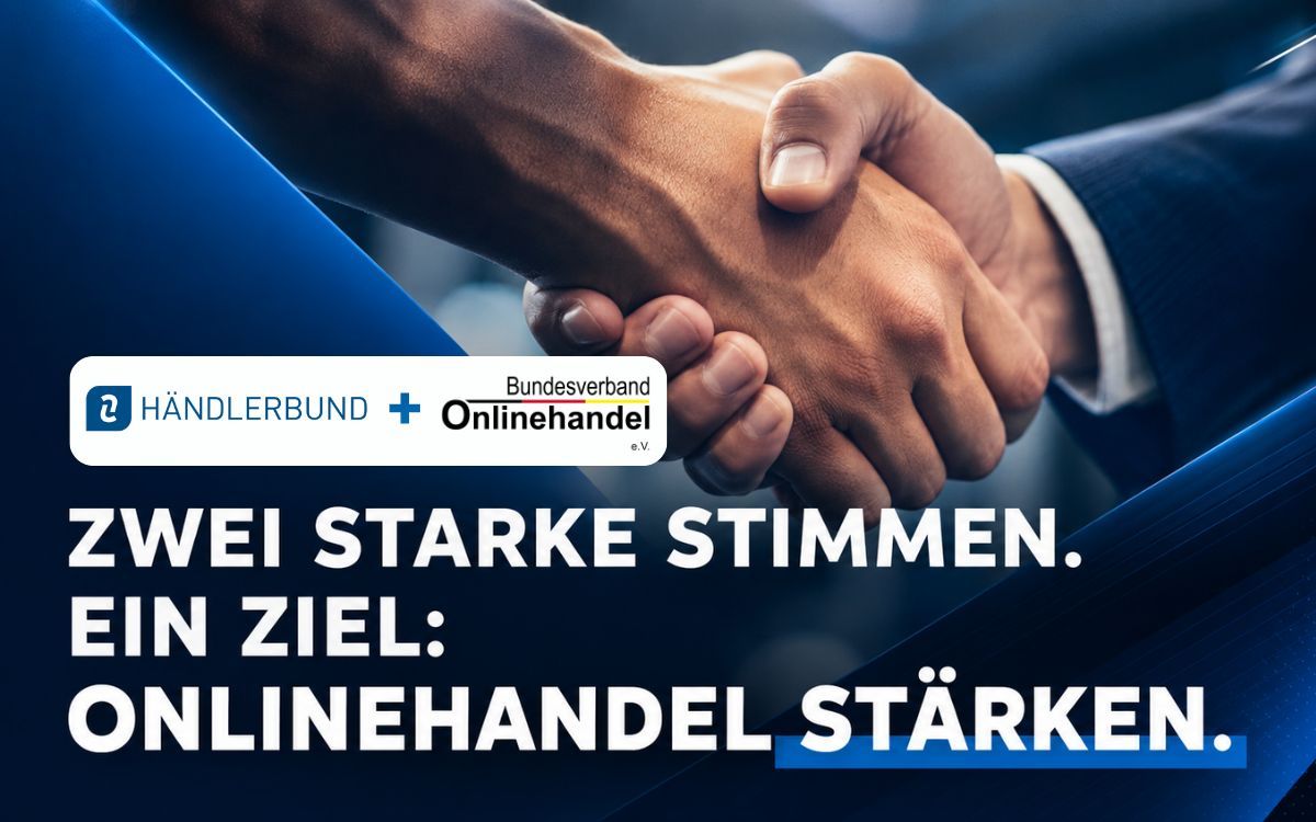Gemeinsam stark: Händlerbund und BVOH stärken die Stimme der KMU-Onlinehändler (© Händlerbund)