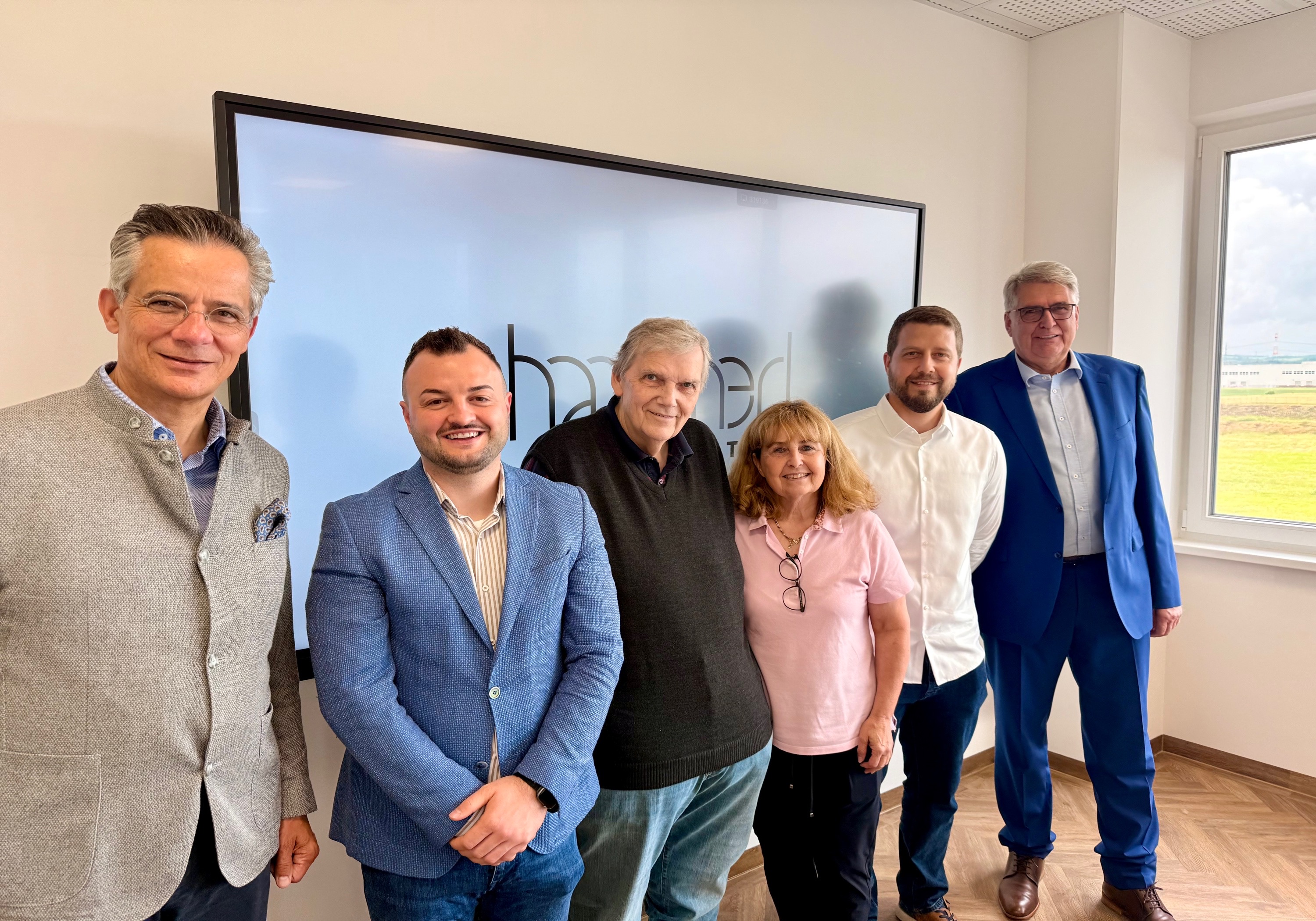 Rolf Slickers, Pascal Fleischmann, KR Robert Hammerl, Mag. Birgitt Hammerl, Benedikt Hammerl, Jürgen Diener.