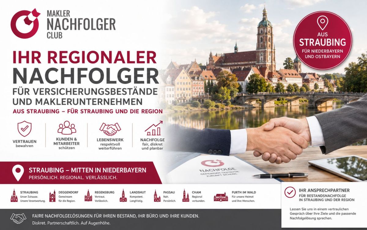 Maklerbestand verkaufen Straubing (© )