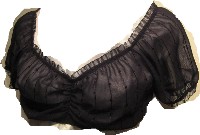 Sexy ,transparente Dirndlbluse für das Oktoberfest