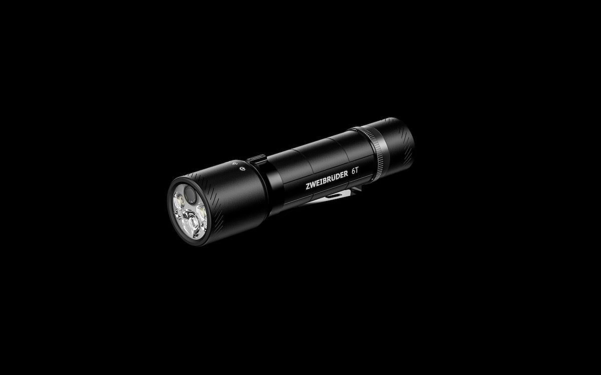 Die Taschenlampe ZB6T von Zweibrüder (© Zweibrüder)