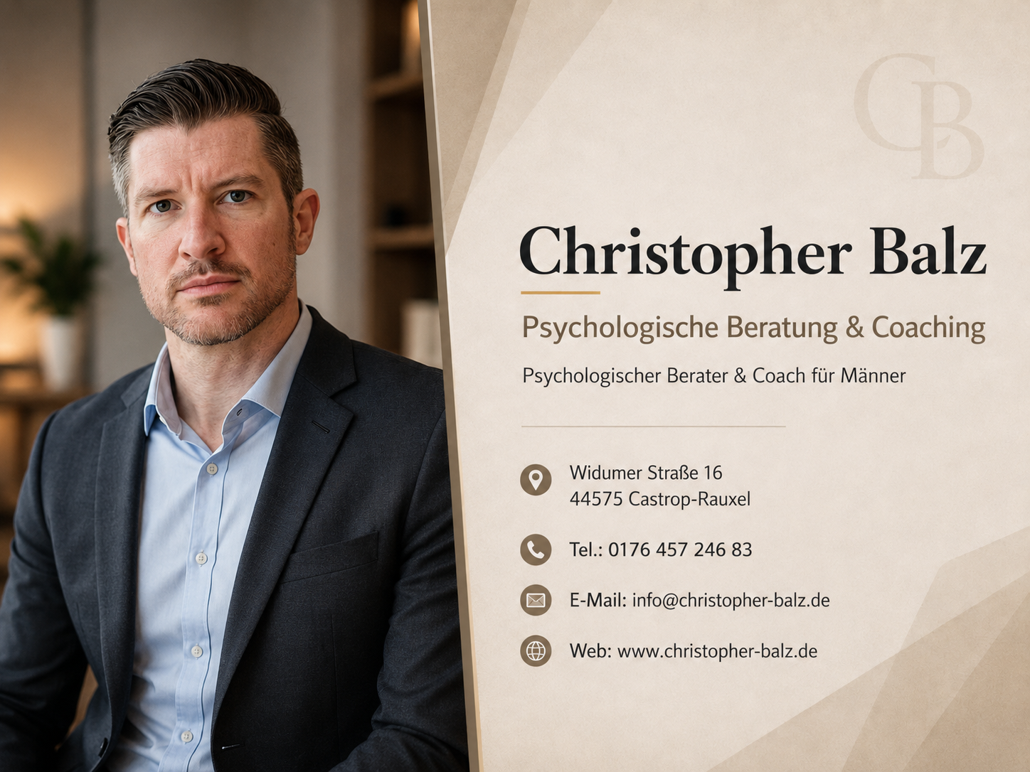 Christopher Balz | Psychologische Beratung & Coaching